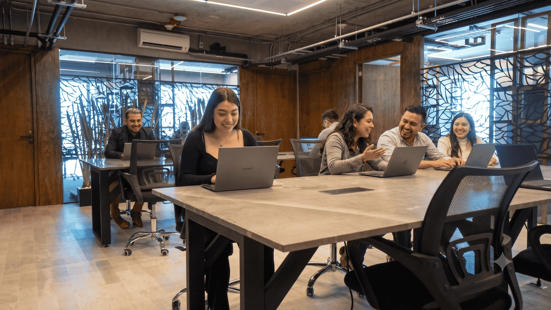 Área lounge Atworksphere CDMX y Monterrey